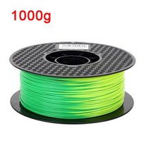 3d 프린터 필라멘트 PLA 온도에 따른 색상 변경 인쇄 승화 재료 1.75mm, 녹색에서 노란색-1kg, 협력사