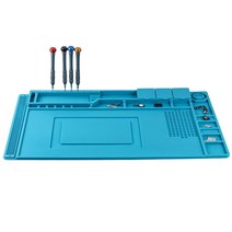 JJT 내열실리콘 작업패드 전기 작업용 절연매트 납땜 수리 SS450