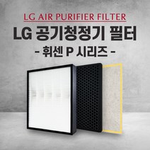 엘지 공기청정기 LA-P182DG 필터 P 시리즈 국내산 H13, 1개, 001.헤파 탈취 세트(일반형)