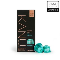 [카누] 바리스타 젠틀 스카이 95g 캡슐커피 (카누 머신 전용) - 4개 묶음(40캡슐), 9.5g, 40개입