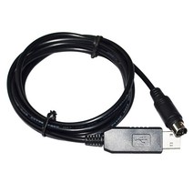 FTDI FT232RL USB RS232 미니 DIN 6P MD6 어댑터 PLC 프로그래밍 통신 케이블 LS LG XGBXBC XGK XEC PC KABLE, [03] 8m, [01] FT232RL Chip