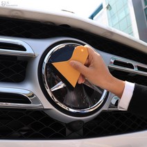 JS automotieve 벤츠 E클래스 W213 튜닝 엠블럼 PPF 보호필름 DIY 랩핑 스크래치방지 가드 인테리어 용품, 대형
