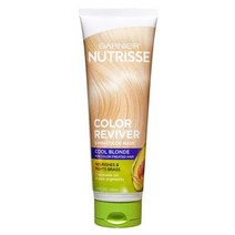 Garnier Nutrisse 트리플 오일이 함유된 5분 영양 컬러 헤어 마스크 염색 모발용 쿨 블론드 124.2ml(4.2온스) 가니에르, Cool Blonde