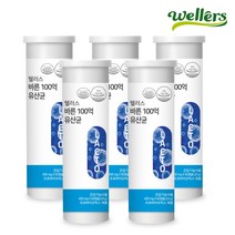 [웰러스] 바른 100억 유산균 화학첨가제 0% 식물성캡슐 (400mg x 60캡슐 1병 2개월분), 60정, 5병