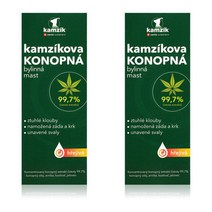 Cemio Kamzik 햄프 크림 Kamz?k Hemp Ointment Pommade Avec Effet Rechauffant 200Ml 2개
