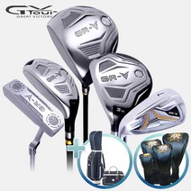 GR-V 왼손 골프채 풀세트 13개 골프 클럽 좌타 골프백 포함, 골프백 미포함