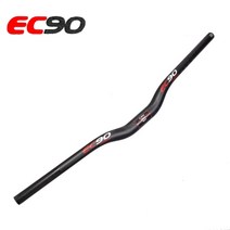 카본핸들바 탄소 MTB/산악 자전거 벤드 라이저 핸들바 스트레이트 플랫 UDMatt EC90, [10] 600mm