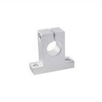 1/4pcs 베어링 지원 SK8 SK10 선형 레일 샤프트 축 XYZ 테이블 CNC 라우터 3D 프린터 부품, 01 1pcs_04 SK16