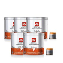 일리커피 콜롬비아 아이퍼에스프레소 커피 캡슐 140g 21캡슐 Illy Colombia iperEspresso Coffee Capsules, 5팩