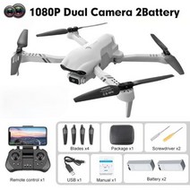 키덜트 프로페셔널 FPV GPS RC 드론 신제품 F10 프로 와이파이 6K HD 카메라 5G 폴드 쿼드콥터 거리 2KM 선물용 2022 년, F10-1080P-2B-가방
