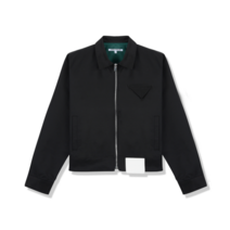 SSIN AND LEE 레더 라벨 맥 자켓 블랙 LEATHER LABEL MAC JACKET BLACK