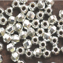 925실버 컷팅 은볼 2.5mm 3mm 4mm 100개 팔찌만들기 DIY 비즈 재료 은 부자재 실버 부자재, 3mm (100개)