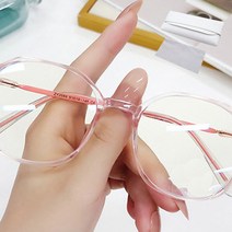 일월전빵 빈티지 투명 뿔테 안경 블루라이트 차단 남여공용 B-Z015