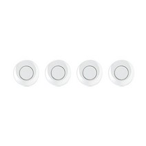 주차센서 후방감지기 차량검지기 Parktronic-차량용 주차 4 센서 리버스 백업 레이더 지원 사운드 경고, 02 White