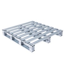 철재 팔레트 지게차 철제 파레트 아연 도금 파렛트, 모델 C 1100 x 1100 x 150mm
