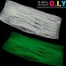 OK피싱 장축광 실리콘 틴셀 자작채비 갈치 참돔 문어 모노낚시