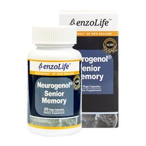 엔조라이프 뉴로제놀 시니어 메모리 뉴질랜드 Senior Memory 60캡슐 enzolife Neurogenol