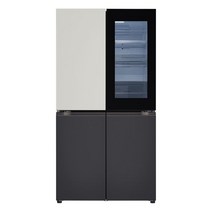 엘지(LG) [공식] 디오스 노크온 냉장고 오브제컬렉션 T873MGB312