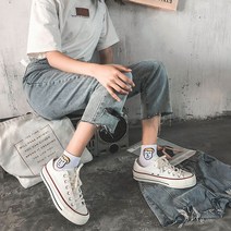 로우 캔버스 통굽스니커즈
