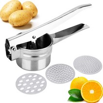 SHE-U 야채탈수기 스테인레스 나물 탈수기 오이지짤순이 두부물기제거, 1세트