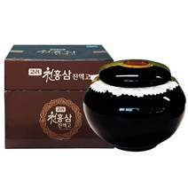 천홍삼진액고 효도선물 국내산 홍삼 보자기 포장 세트 1통