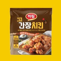 하림 간장치킨 230g 1봉 술안주 에어프라이기 치킨, 1개