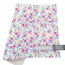 레인보우 Chunky 반짝이 가죽 인어 표범 합성 비닐 시트 활에 대 한 DIY 21x29CM Q804, 17 18