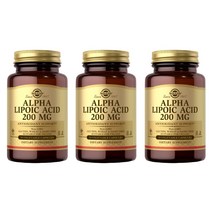 솔가 알파 리포산 채식주의자 보조 효소 식물성 200mg 50캡슐 3개