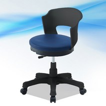 국산 병원 연구실 과학실 원형 간이의자, 블랙
