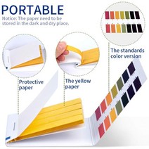 ph측정기 비파괴 당도측정기 수질 80 스트립팩 ph 테스트 스트립 전체 ph 미터 ph 컨트롤러 1-14st 표시기 리트머스 테스터 종이 물 soilsting 키트, 없음, 1개