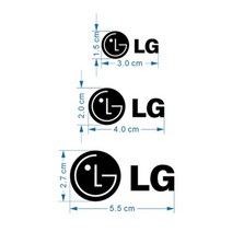 고주파실링기 LG 금속 스티커 세탁기 냉장고 모니터 로고 휴대 전화 라벨 전기 기기, [04]