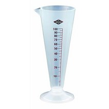 일본직발송 4. 썬플라텍(SANPLATEC) 썬플라텍 미터글라스 100㏄ 6504 플라스틱 폴리프로필렌 수지 일본 BM, One Size_One Color, One Color, One Size