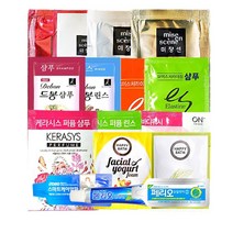 일회용 소포장 목욕용품 10개입 샴푸 린스 바디워시 폼클렌징 치약 업소용 여행용 목욕 해피바스 댕기머리, 엘라스틴린스10ml(10개)