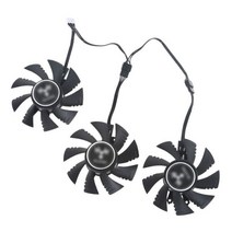 IGame GeForce GTX 1070Ti GTX1080 Drop용 75mm 그래픽 카드 쿨러 팬 교체, 3 Fans