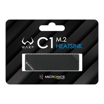 마이크로닉스 WARP C1 M.2 히트싱크 M.2 SSD 방열판