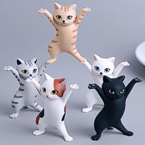다용도 고양이 받침대 5종 세트 거치대 에어팟 화장품 펜 홀더 인테리어 소품 장식