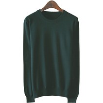 비에고 X425_울혼방 베이직 라운드 니트