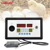 디지털 온도 조절기 난방 자동 제어 dc12v ac 110-220v 습도 컨트롤러 스마트 다기능 인큐베이터 360° 전란, 220v