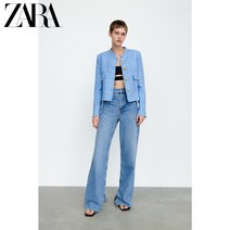 ZARA 자라 스트럭처 트위드 자켓