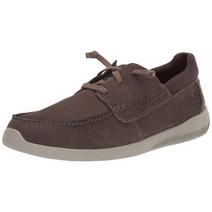 클락스 Clarks 고윈 모크 스니커즈 브라운 누벅 8 M