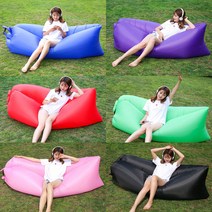 프라이스마켓 캠핑 피크닉 에어베드 에어매트, 스카이