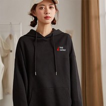 탭랭커 남녀공용 기모 후드티
