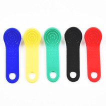 5개/몫 재기록 가능한 RFID 터치 메모리 키 rf1990 IButton 복사 카드 사우나, 01 혼합 색상