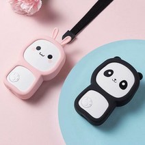 트윈스파파 휴대용 미니 목걸이 공기청정기 P0000SGW, 핑크（토끼）