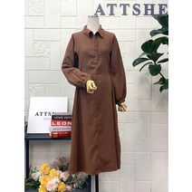애티쉬 NEW A라인 허리밴딩 스웨이드원피스 BOP1R397