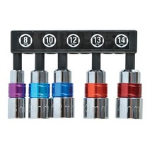 세신 롱비트소켓 육각너트비트소켓세트 BS5S 8 10 12 13 14X65mm 정보없음 1EA