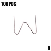 전기용접기 가정용용접기 아크용접기플라스틱 용접 기계용 핫 바인딩 스테이플 100 개 자동차 범퍼 수리, 03 C   0.6MM, 03 C   0.6MM