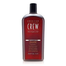 American Crew의 남성용 샴푸 얇은 모발을 위한 강화 두피 상쾌함 100ml(3.3온스), 33.8 Fl Oz (Pack of 1)