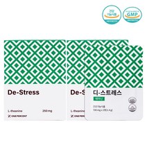 한국건강데이터 스트레스 영양제 L 테아닌 250mg, 30정, 6개