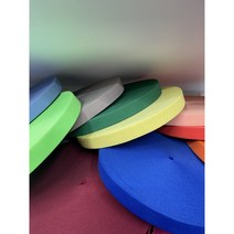 칼라 코메즈 밴드 20mm 30마 부드러운 고무 밴드 허리 치마 고무줄 탄력 짱짱한 옷 고무줄 의류 제작 만들기, 형광그린290